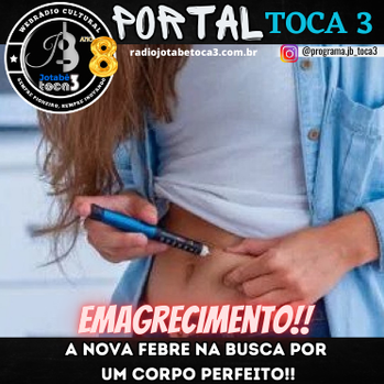 EMAGRECIMENTO A QUALQUER CUSTO: CANETAS MILAGROSAS!